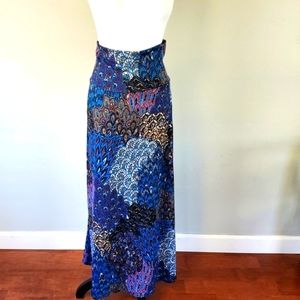 82 DAYS Multicolored Maxi Skirt - Size M (NWOT)